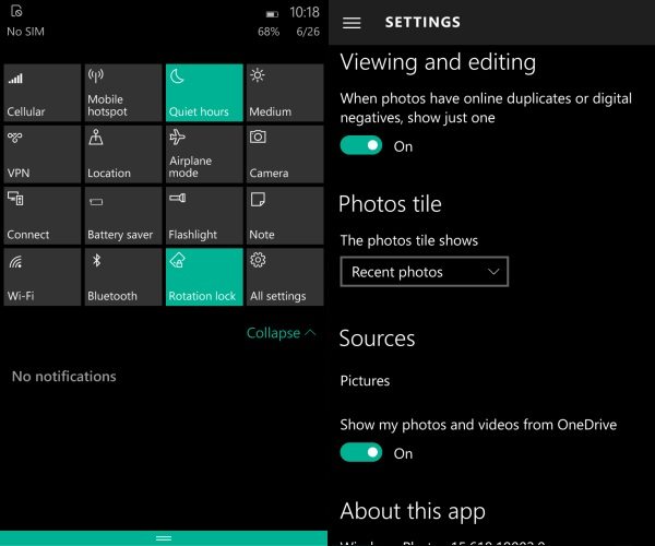 10149 Windows 10 Mobile build action