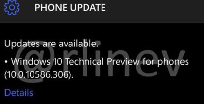 10586.306 windows 10 mobile