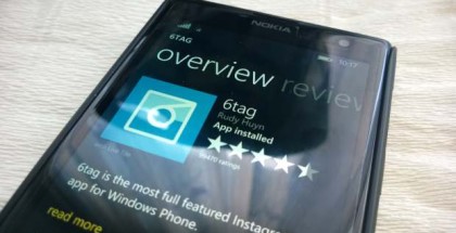 6tag version 4.0 on Lumia 1020