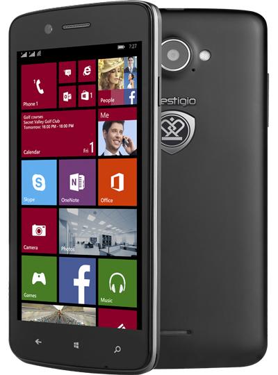 Prestigio MultiPhone 8500 DUO front back