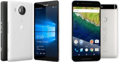 950 xl vs Nexus 6P