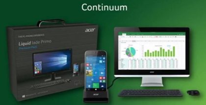 Acer Liquid Jade Primo Continuum