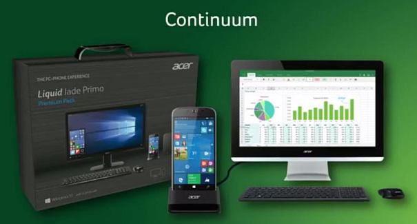 Acer Liquid Jade Primo Continuum