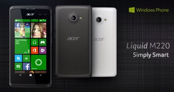 acer liquid m220 phone
