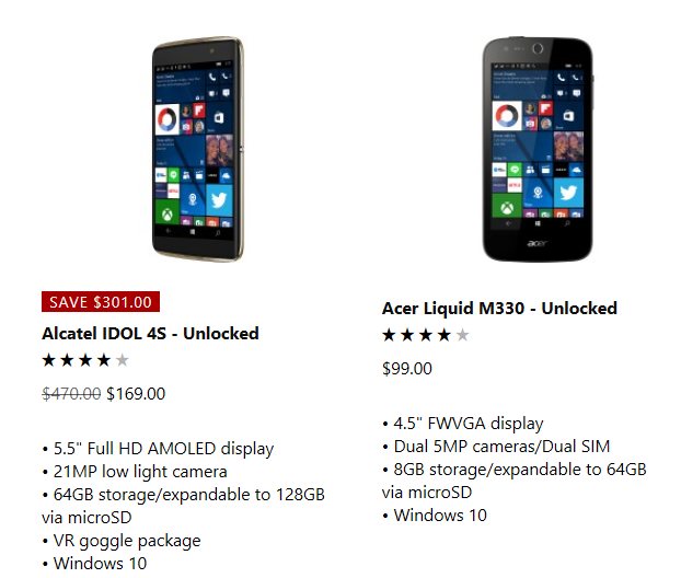 alcatel idol 4s