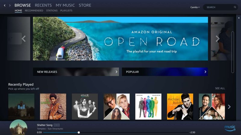 Amazon Music app Store WIndows 10