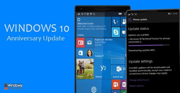 Anniversary Update 2016 Windows 10