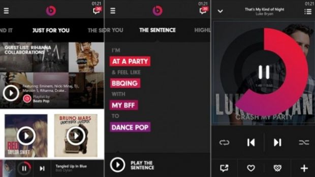 Beats Music for Windows Phone screenshot
