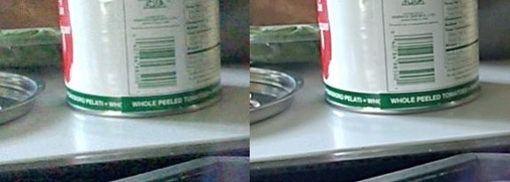 Blink app sample before after
