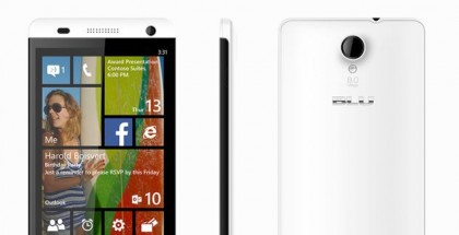 BLU Win HD phone on Windows