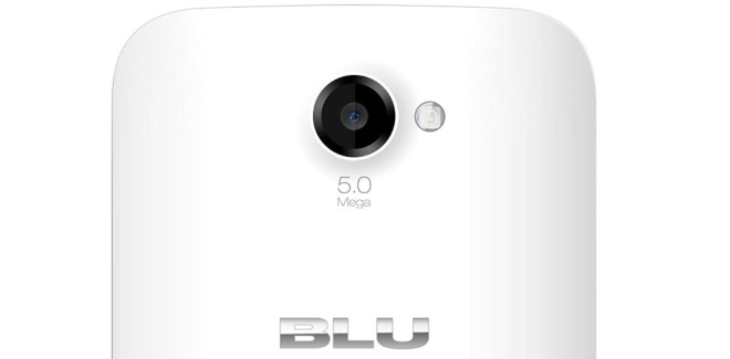 BLU Win JR camera 5MP with LED flash