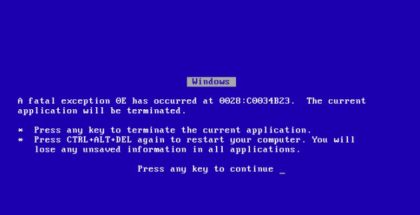 windows bsod