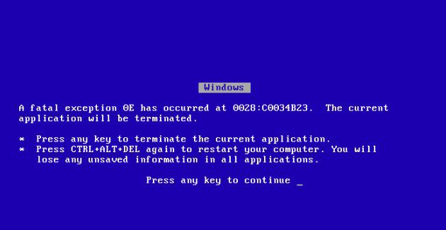 windows bsod