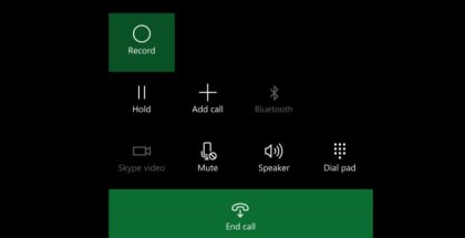 Call Recording Windows 10 Mobile phone icon