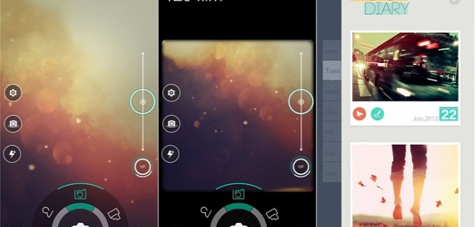 camera360 screens