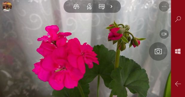 HDR force on windows camera