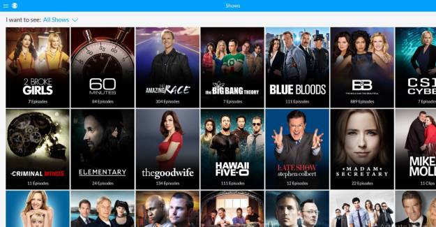 cbs app windows10