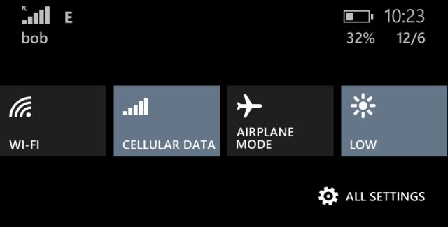 Cellular Data switch on and off after an update Preview for Developer