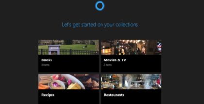 Cortana Collections