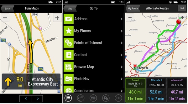 CoPilot app for Windows Phone