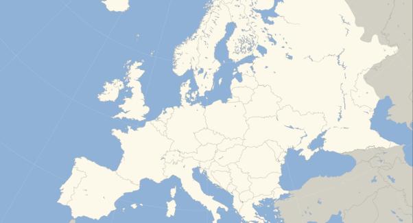 Cortana Europe Map