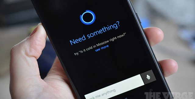 cortana first look