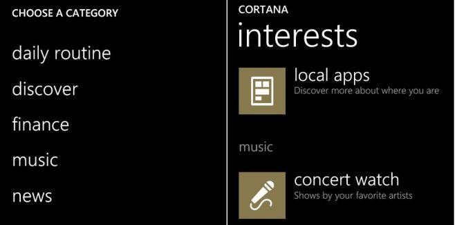 Cortana Concert Watch