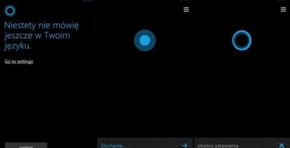 cortana in polish