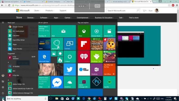 desktop remote