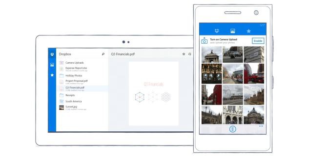 DropBox for Windows devices