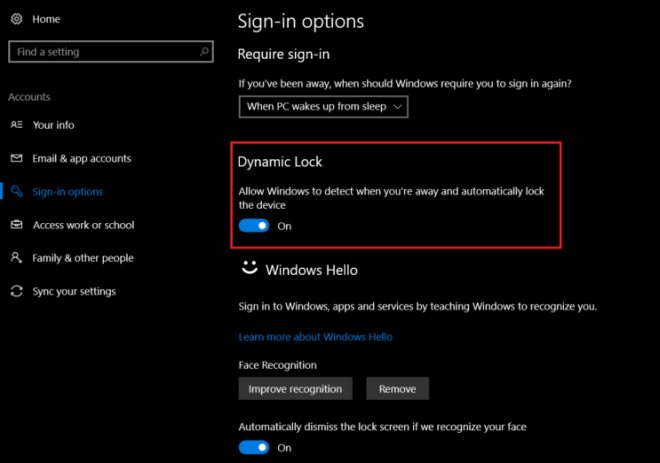 Dynamic Lock