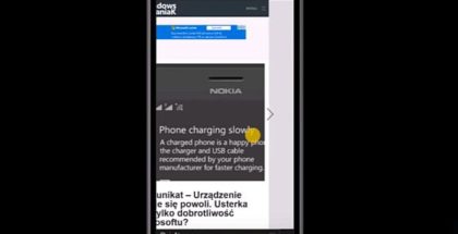 Edge browser swipe gestures windows 10 mobile