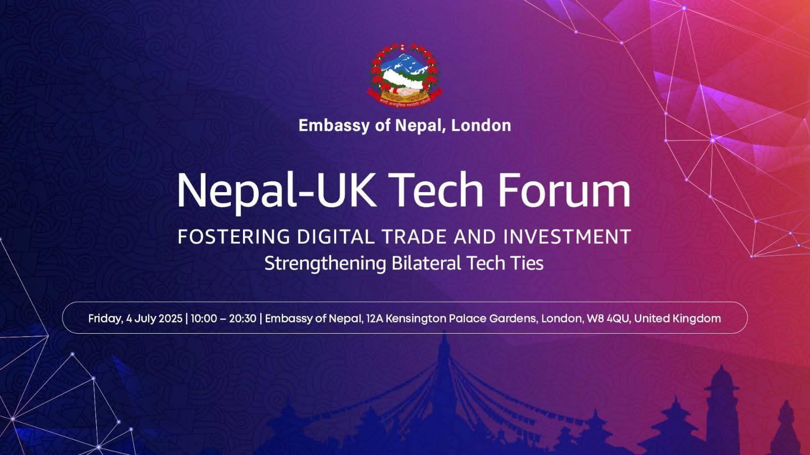 Elena Sinel at Teens in AI moderates and speak on panel for The Embassy of Nepal in London Elena Sinel at Teens in AI moderates and speak on panel for The Embassy of Nepal in London