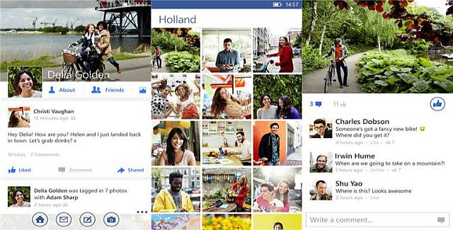 Facebook App for WIndows Phone August 2014
