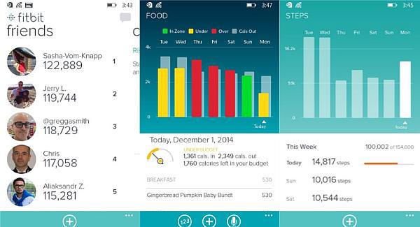 Fitbit app windows phone