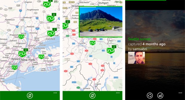 Foundbite for Windows Phone maps