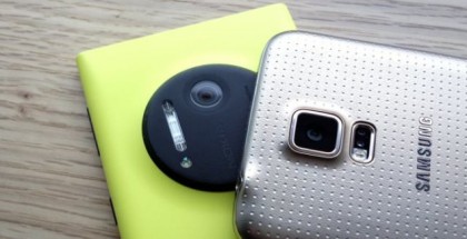 Two flagships - Lumia 1020 vs Galaxy S5