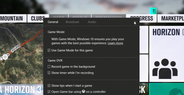 Game Mode windows 10