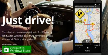 gps voice navigation app wp81