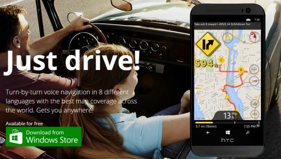 gps voice navigation app wp81
