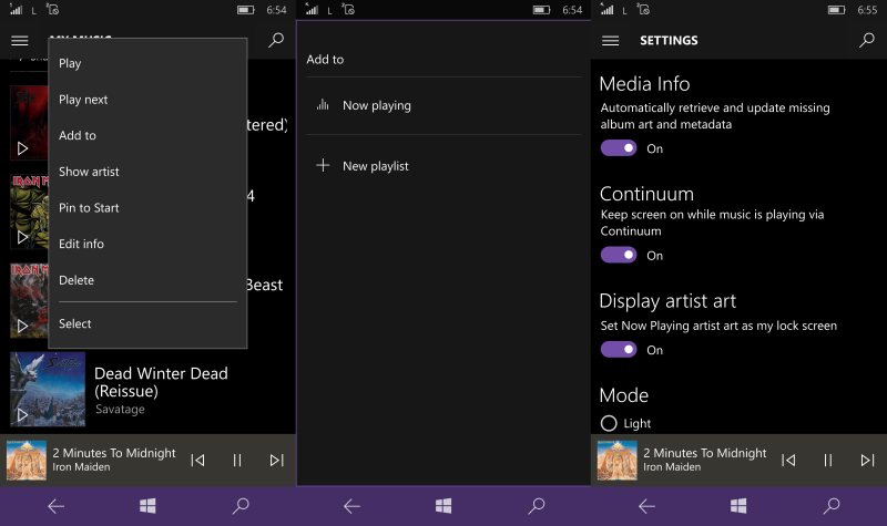 groove music app update february 2018