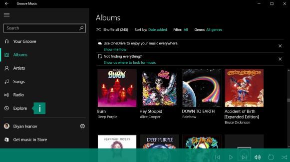 Groove Music PC