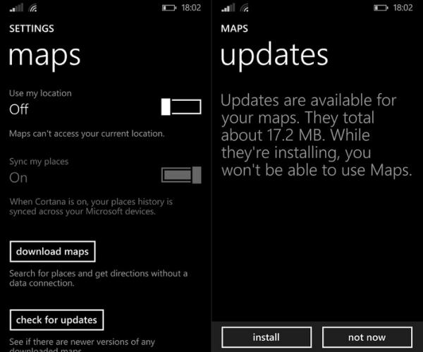 HERE Maps update 30 October 2014