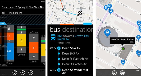HERE Transit - travel -planner