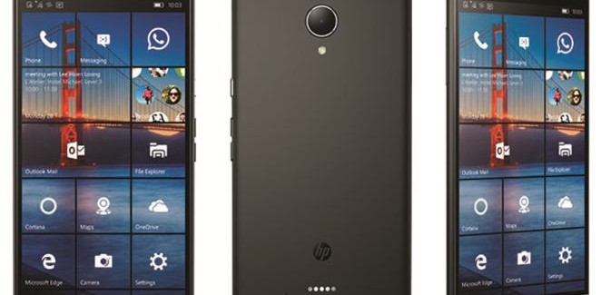 HP Elite x3 phone