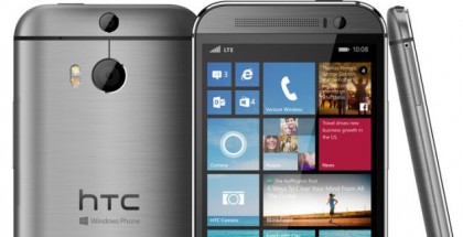 HTC One M8 Front back