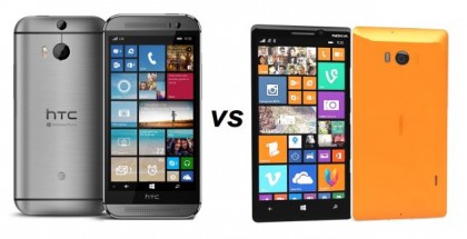 HTC One M8 for Windows vs Nokia Lumia 930/Icon