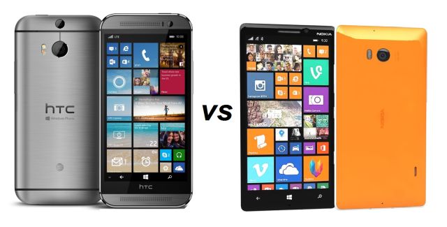 HTC One M8 for Windows vs Nokia Lumia 930/Icon