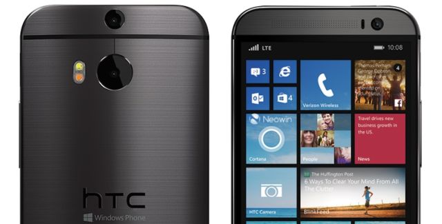 HTC One M8 Front back
