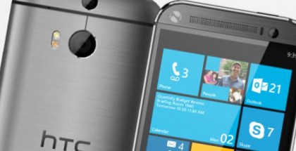 HTC One windows phone mock-up